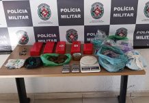Polícia Militar apreende cerca de cinco quilos de drogas em rodovia estadual PB008, em João Pessoa
