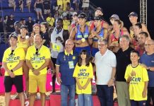 Brasileiras conquistam ouro no Circuito Mundial de Vôlei de Praia em João Pessoa