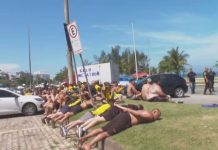 Mais de 250 torcedores do Peñarol são detidos após causarem caos no Rio